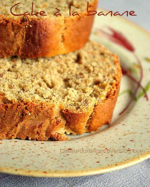 Recette Cake à la banane