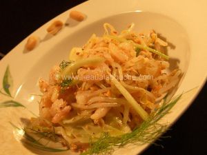 Recette Salade De Crevettes Fenouil Et Haricots Mungo