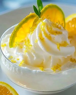 Recette Mousse Agrumes Légère : Recette Facile