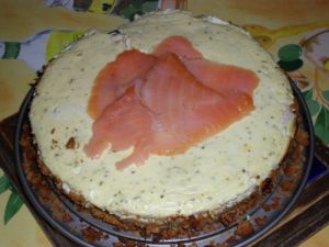 Recette Cheesecake à l'italienne saumon et mascarpone