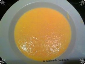 Recette Velouté carotte fenouil au thermomix