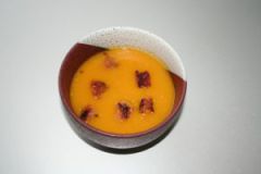 Recette Crème de butternut, fève tonka | Moulin à Poivres