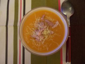 Recette Soupe à la courge muscade