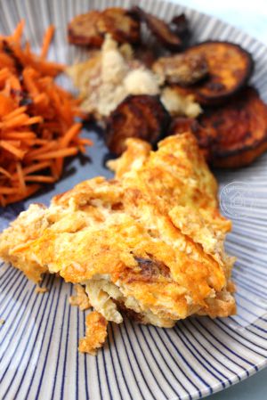 Recette Omelette au chorizo et gruyère : recette simple et savoureuse