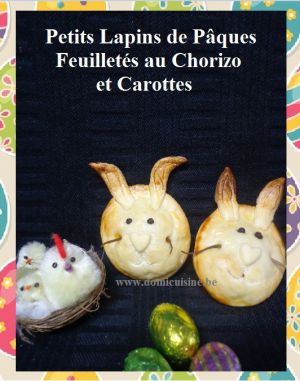 Recette Pâques: Petits Lapins au Chorizo et Carottes