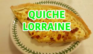 Recette Quiche Lorraine