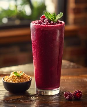 Recette Smoothie Fruits Rouges Facile et Savoureux