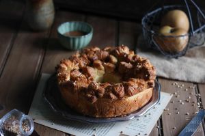 Recette Épiphanie magique avec cette couronne aux pommes de Julien Alvarez