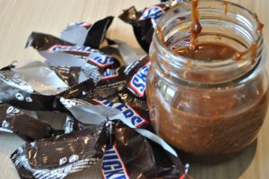 Recette Pâte a tartiner aux snickers?