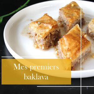 Recette Douce tentation orientale : les baklavas, réalisés aux noix