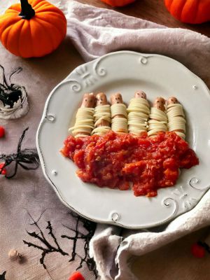 Recette Knack momies d’Halloween