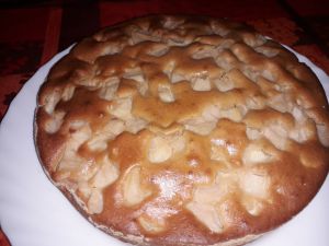 Recette Gâteau aux poires rhum et vanille