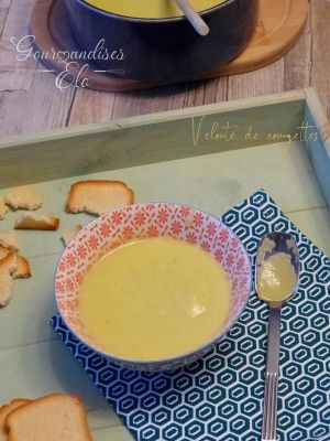 Recette Velouté de courgettes