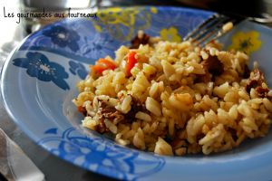 Recette Risotto aux topinambours, carotte et girolles