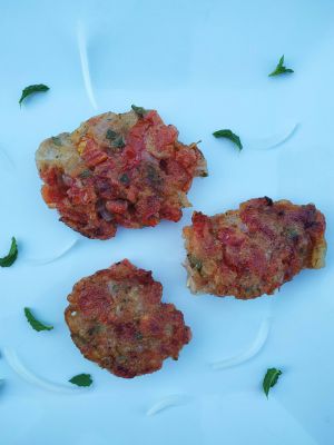 Recette Croquettes ou beignets de tomates (comme en Grèce)