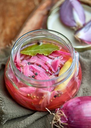 Recette Pickles d’oignon rouge