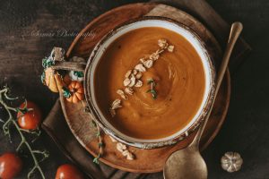 Recette Velouté de courge Butternut rôtie réconfortant et crémeux