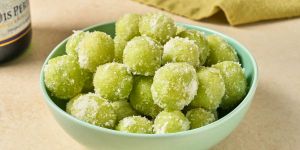 Recette Candied Champagne Grapes