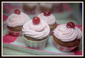 Recette Cupcakes a la fraise