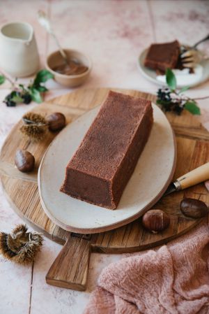 Recette Fondant au chocolat et crème de marron