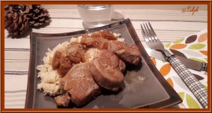 Recette Filet mignon de Porc aux abricots