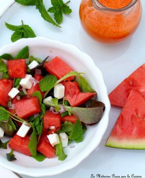 Recette Salades d'été salées et fruités