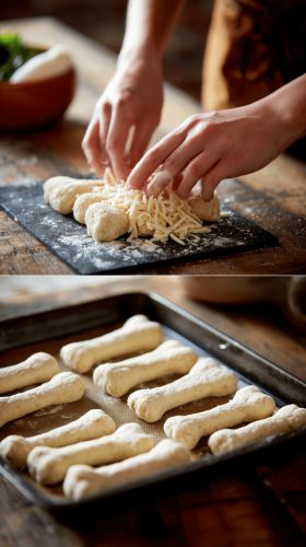 Recette Spooky Cheesy Halloween Breadstick Bones: A Ghoulish Delight