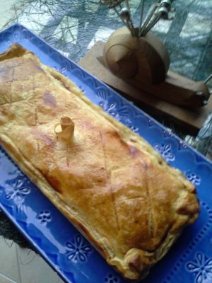 Recette Feuilleté jambon et fromage