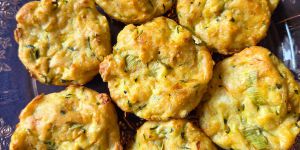Recette Parmesan Zucchini Potato Muffins