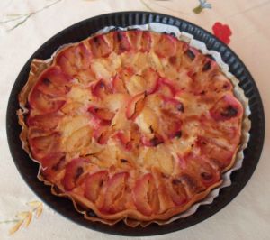 Recette Tarte aux prunes