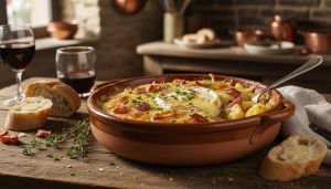 Recette Tartiflette revisitée : Une déliceuse recette au Camembert fondant
