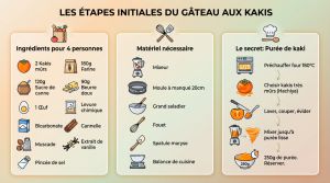 Recette Gateau kaki : l’ultra-moelleux inratable