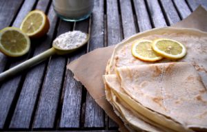 Recette Crêpes vegan simplissimes {sans lait, sans oeufs}