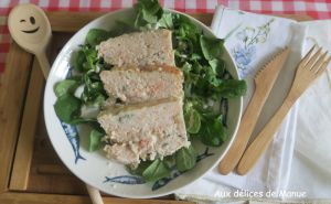 Recette Pain de saumon et merlan à l'aneth, à l'Air Fryer ou au four