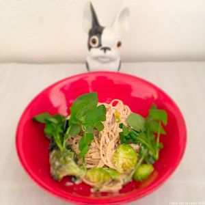 Recette Pâtes à la crème de tofu végane ヴィーガン豆腐クリームパスタ