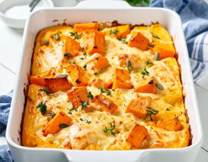 Recette Gratin de butternut, recette fondante et colorée pour l’automne