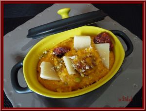 Recette Risotto au chorizo et petits pois