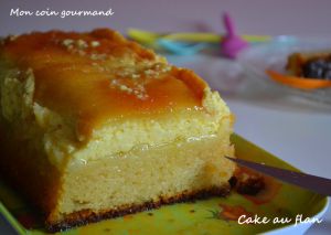 Recette Flan au cake