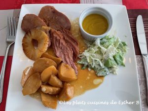 Recette Jambon  à l'ananas et à l'érable