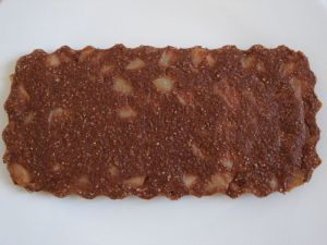 Recette Clafoutis poire chocolat au son d'épeautre et aux graines de chia