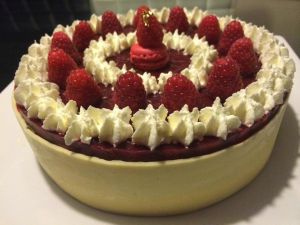 Recette Entremet pistache framboise chocolat blanc