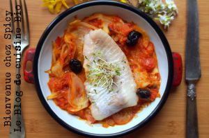 Recette Filet de dorade et tombée de fenouil à la tomate