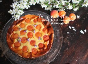 Recette Tarte aux abricots, lait ribot et mascarpone
