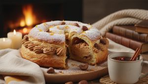 Recette Galette des rois revisitée : onctueuse, fondante et irrésistible à la crème de marrons
