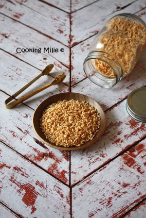 Recette Riz soufflé maison