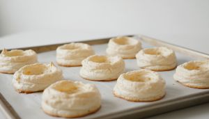 Recette Explosion gourmande : découvrez la sphère Mont-Blanc glacée alliant crème de marrons, meringue et glace vanille