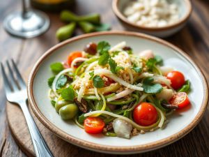 Recette Découvrez la Fraîcheur Exotique : Salade Thaï aux Navets Crus!