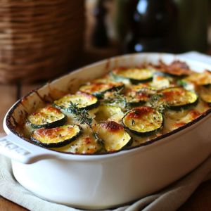 Recette Gratin Courgettes Viande Hachée : Recette Facile