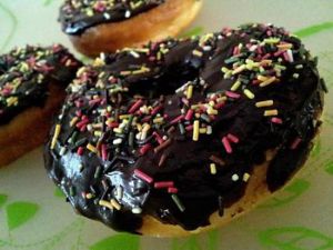 Recette Donuts au nutella colorés