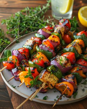 Recette Brochettes Végétariennes Colorées : Recettes, Astuces et Idées pour Épater vos Invités